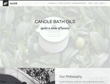 Tablet Screenshot of anierparfums.com